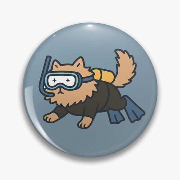 Item preview, Cat Scuba Diving  designed and sold by LifeParody.