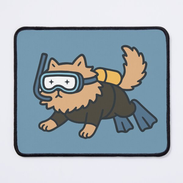 Item preview, Cat Scuba Diving  designed and sold by LifeParody.