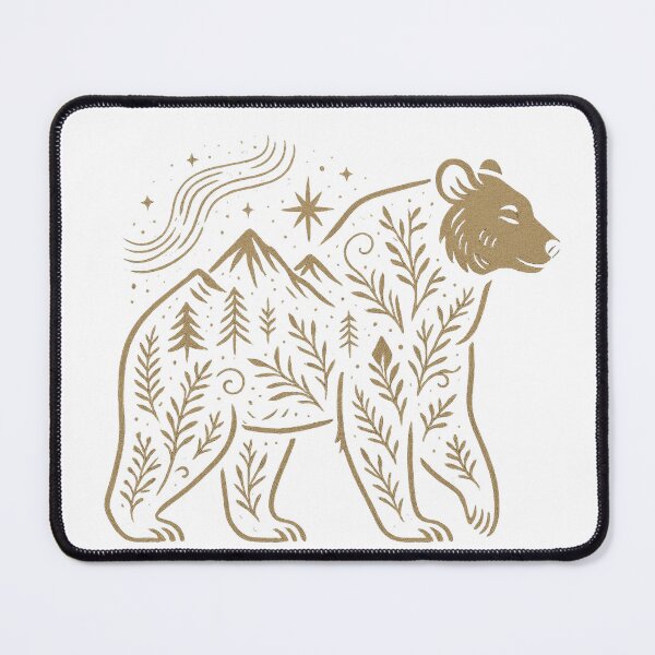 Item preview, Mystical Bear – Guardian of the Mountains designed and sold by MoodieArt.