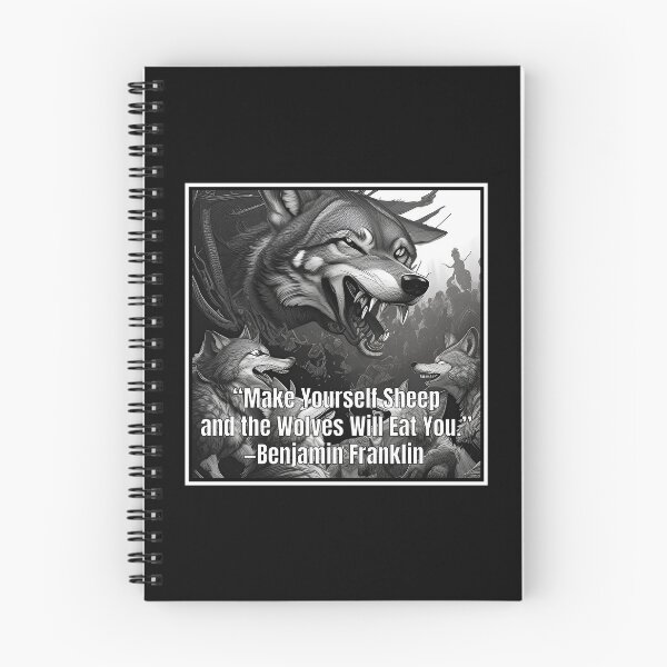 Item preview, Make Yourself Sheep and the Wolves Will Eat You designed and sold by Lisa Liberty.