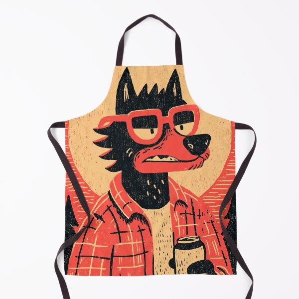 Item preview, Hipster Wolf designed and sold by Joeartzz.