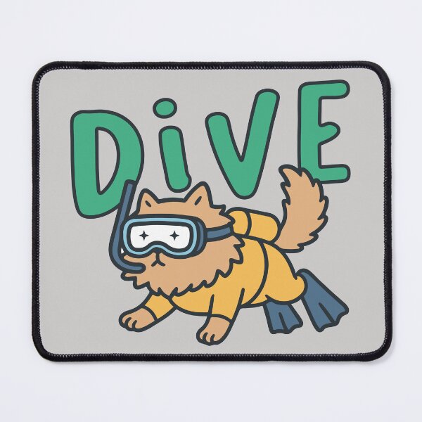 Item preview, Cat Scuba Diving  designed and sold by LifeParody.