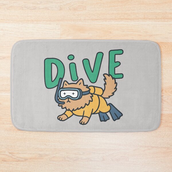 Item preview, Cat Scuba Diving  designed and sold by LifeParody.