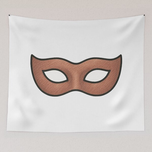 Item preview, Masquerade Mask Illustration – Vintage Halloween Costume Art designed and sold by Vendeloc.