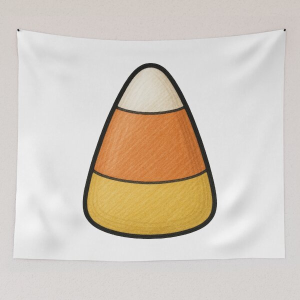 Item preview, Candy Corn Illustration – Classic Halloween Treat Art designed and sold by Vendeloc.