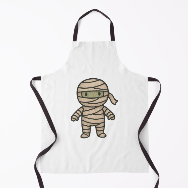 Item preview, Cute Mummy Illustration – Spooky Halloween Wrapped Monster Art designed and sold by Vendeloc.