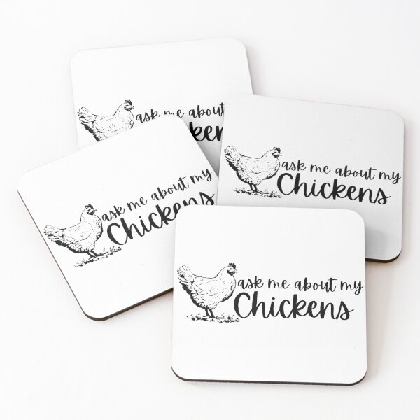 Item preview, Ask Me About My Chickens Farm Design designed and sold by PrairiePulseCo.