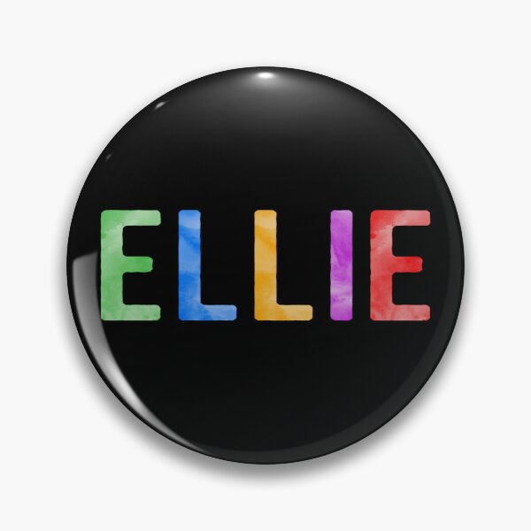 Item preview, Ellie Name Bright Colors designed and sold by Jeallan Designs.