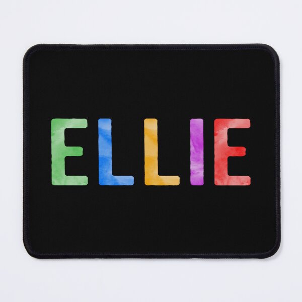Item preview, Ellie Name Bright Colors designed and sold by Jeallan Designs.