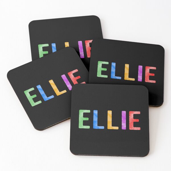 Item preview, Ellie Name Bright Colors designed and sold by Jeallan Designs.