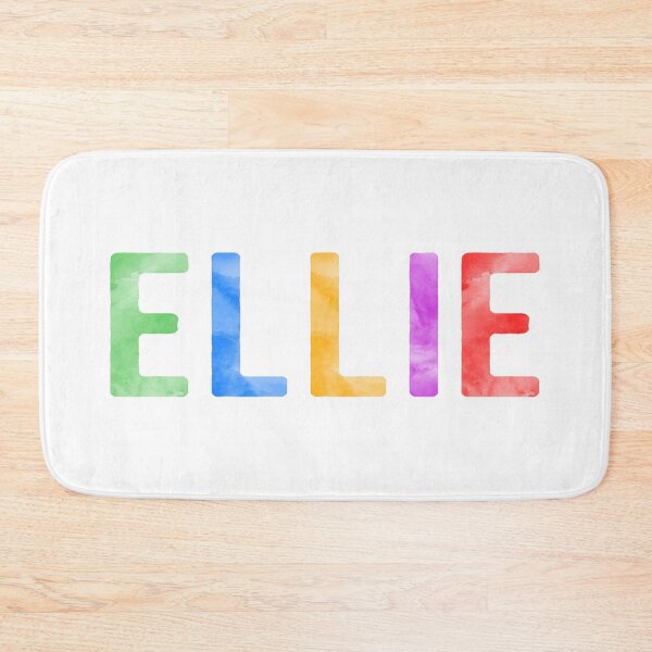 Item preview, Ellie Name Bright Colors designed and sold by Jeallan Designs.