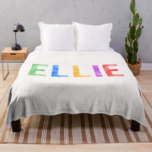 Item preview, Ellie Name Bright Colors designed and sold by Jeallan Designs.