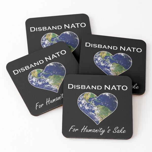 Item preview, Disband NATO for Humanity’s Sake designed and sold by Lisa Liberty.