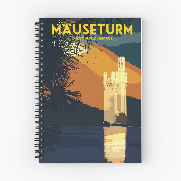 Item preview, The "Mäuseturm" in the UNESCO World Heritage Site "Upper Middle Rhine Valley” designed and sold by The Rhine in my suitcase.