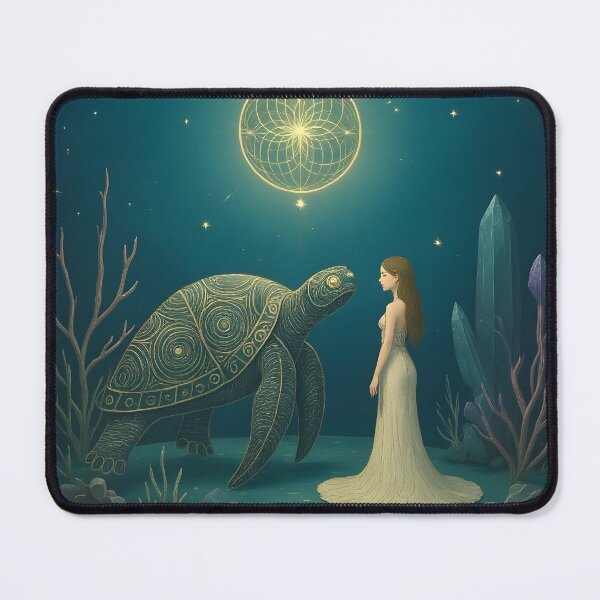 Item preview, Ocean Guardian and the Sacred Turtle designed and sold by aluzia.design.