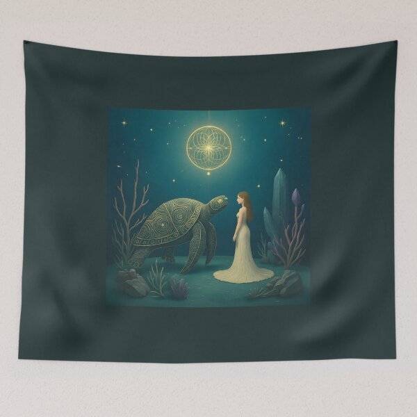 Item preview, Ocean Guardian and the Sacred Turtle designed and sold by 	aluzia.design.
