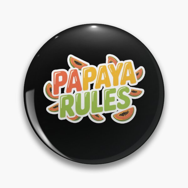 Item preview, Papaya Rules designed and sold by ZooStateofMind.