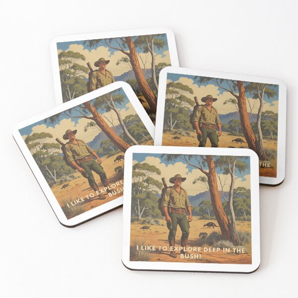 Item preview, I like to explore deep in the bush! designed and sold by NicMacTees.