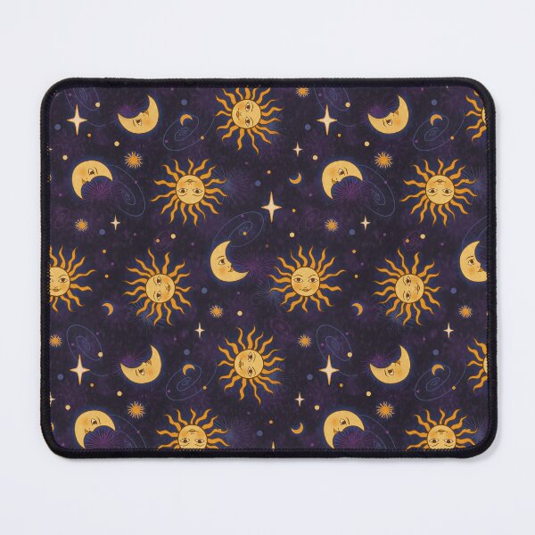 Item preview, Celestial Whimsy Pattern Purple and Gold designed and sold by Ellador.