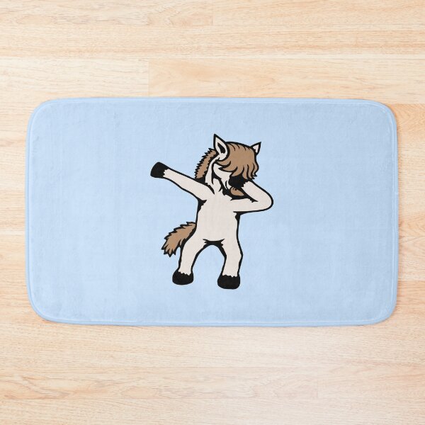 Item preview, Horse Dabbing Dab Dance Pose Long Bob Cut Hair designed and sold by shirt-o-mat.