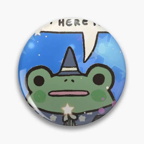 Item preview, Cute Wizard Frog – Magical Fantasy Cartoon Illustration designed and sold by Heavenly-Cloudz.
