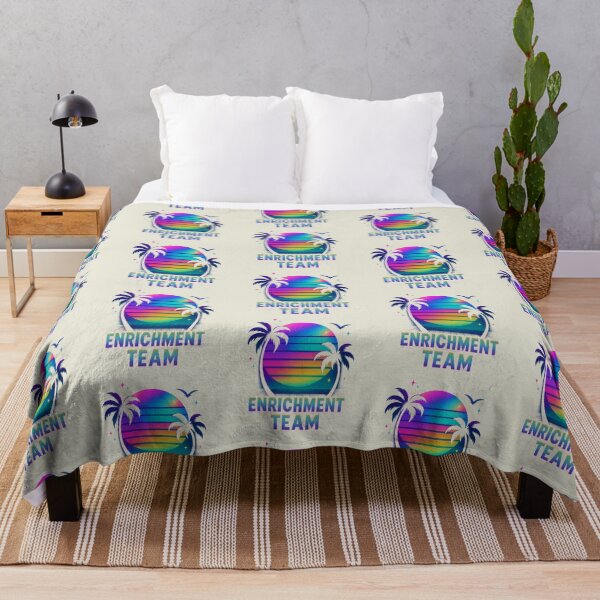 Item preview, Enrichment Team Education Teacher Vaporwave Aesthetic Retro designed and sold by SunfullyYours.
