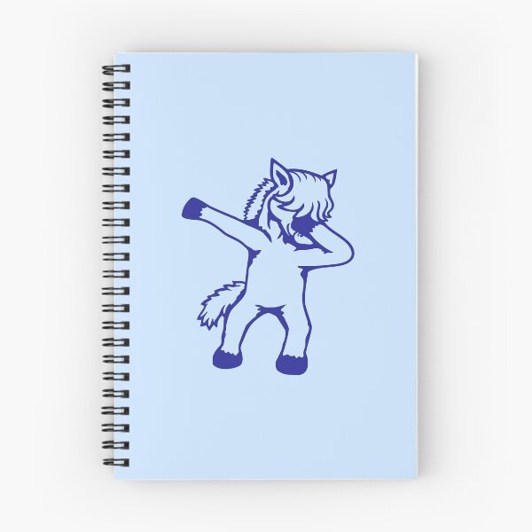 Item preview, Horse Dabbing Dab Dance Pose Long Bob Cut Hair designed and sold by shirt-o-mat.