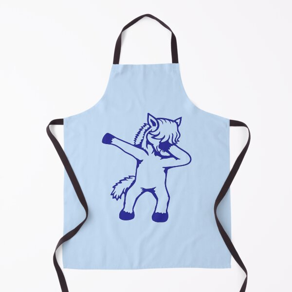 Item preview, Horse Dabbing Dab Dance Pose Long Bob Cut Hair designed and sold by shirt-o-mat.