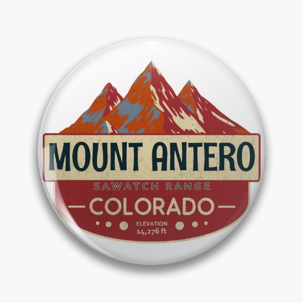 Item preview, Mount Antero, Sawatch Range, Colorado Mountain Badge designed and sold by Wanderful-roads.