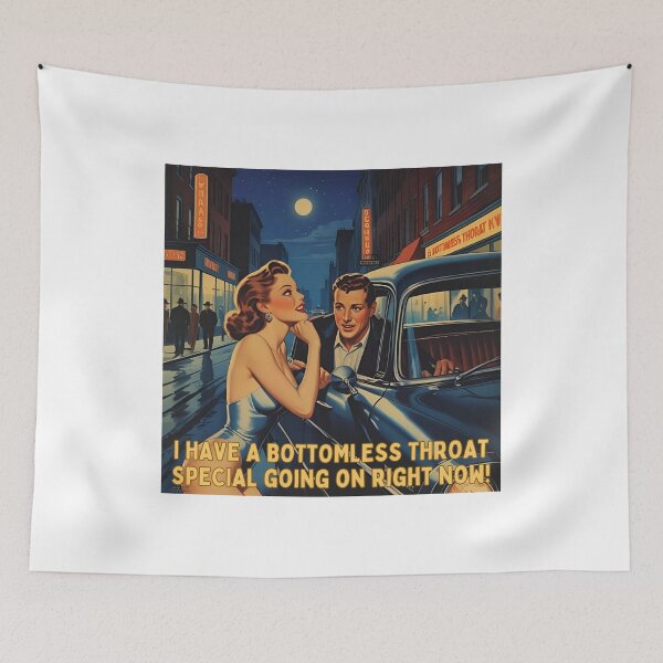 Item preview, Bottomless throat special designed and sold by NicMacTees.