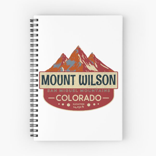 Item preview, Mount Wilson, San Miguel Mountains, Colorado Mountain Badge designed and sold by Wanderful-roads.