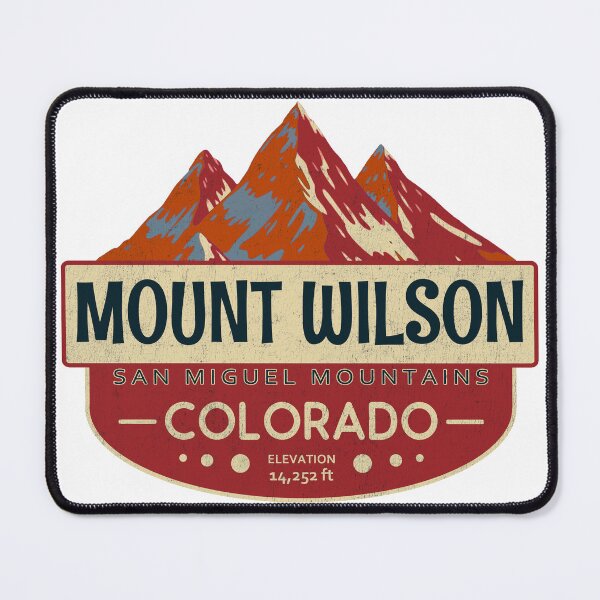 Item preview, Mount Wilson, San Miguel Mountains, Colorado Mountain Badge designed and sold by Wanderful-roads.