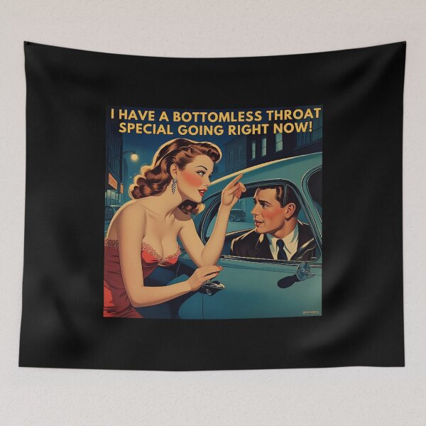 Item preview, Bottomless throat special designed and sold by NicMacTees.