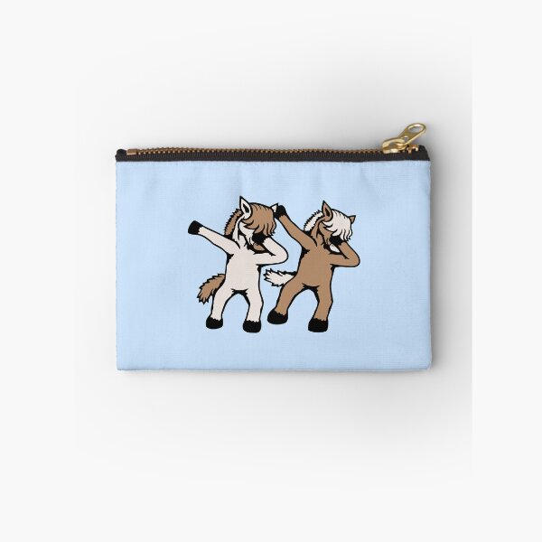 Item preview, 2 Horse Dabbing Friends Dab Dance Pose Bob Cut Team designed and sold by shirt-o-mat.