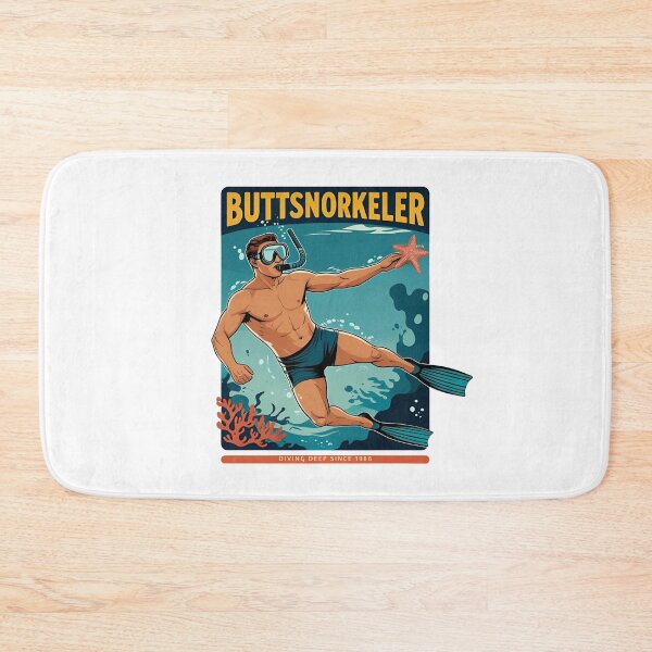 Item preview, Buttsnorkeler designed and sold by NicMacTees.
