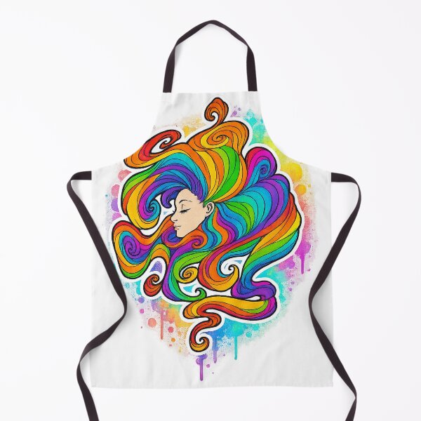 Item preview, Colorful Hair Flowing Freely designed and sold by mcb123.