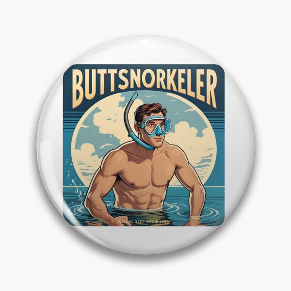 Item preview, Buttsnorkeler designed and sold by NicMacTees.