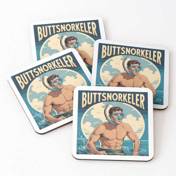 Item preview, Buttsnorkeler designed and sold by NicMacTees.