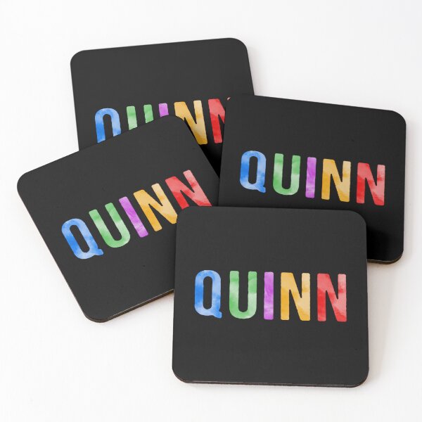 Item preview, Quinn Name Bright Colors designed and sold by Jeallan Designs.