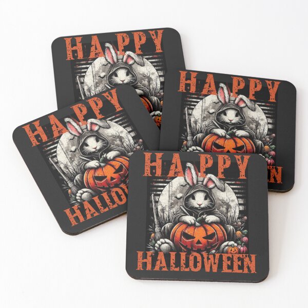 Item preview, Happy Halloween Rabbit  waiting on Halloween  designed and sold by LLdreams.