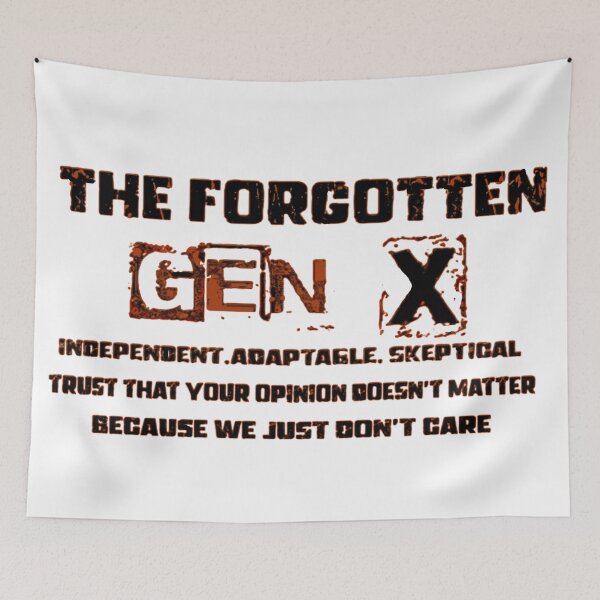 Item preview, THE FORGOTTEN - GEN X designed and sold by Pickle Wicked Designs.