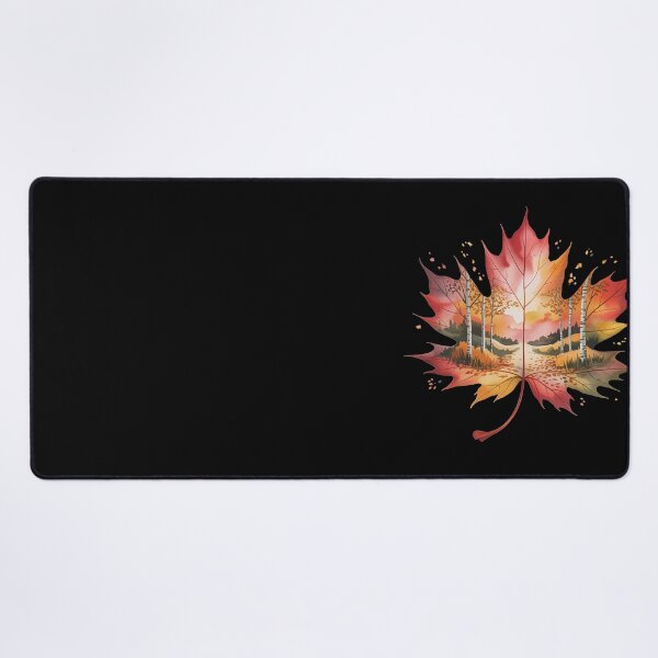 Item preview, Maple Leaf with Autumn Landscape designed and sold by jkrphoto.