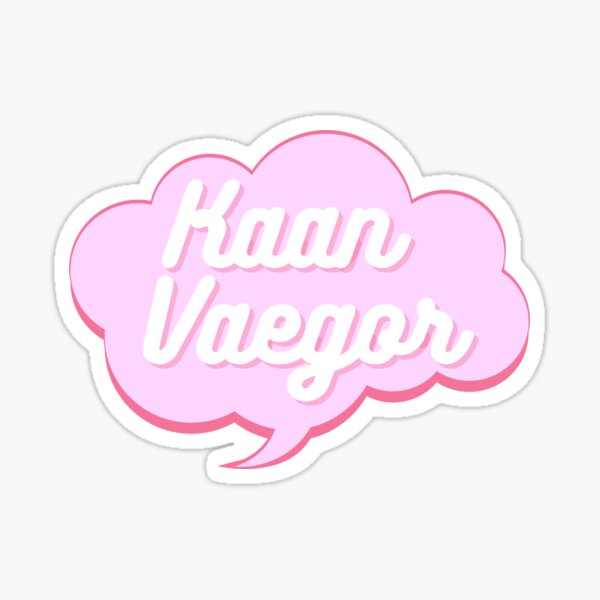 Item preview, Thinking About Kaan Vaegor designed and sold by kitkatreads.