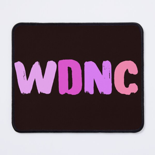 Item preview, Pink   and Purple WDNC We Do Not Care designed and sold by Zab Butler Design.