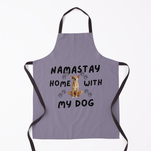 Item preview, NAMASTAY HOME WITH MY DOG designed and sold by mamolebo.