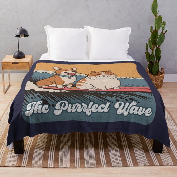 Item preview, The Purrfect Wave designed and sold by TeeCodes.