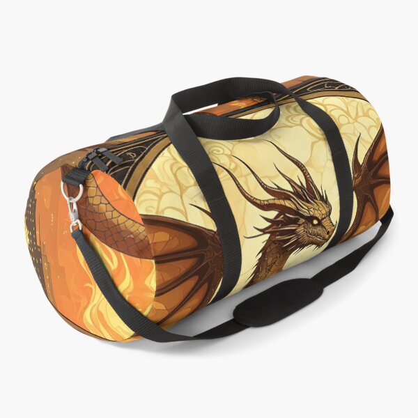 Item preview, Burning City Dragon designed and sold by ChanceTwoArt.