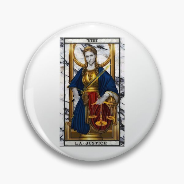 Item preview, The Tarot Deck: The Justice second version designed and sold by Helios Be. Lavsh.