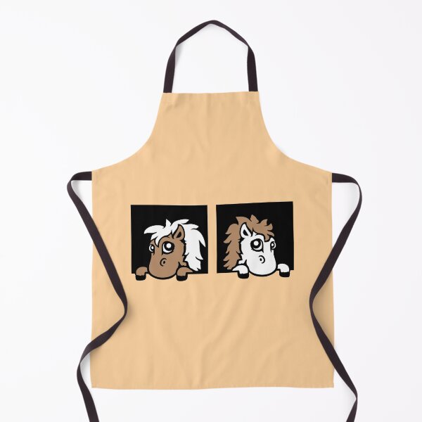 Item preview, 2 Horse Look Out Stable Farm Door Riding Girl Team designed and sold by shirt-o-mat.