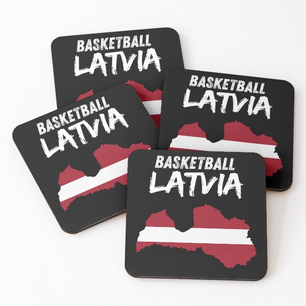 Item preview, Latvia basketball national team,flag coolors designed and sold by SportThreadz.